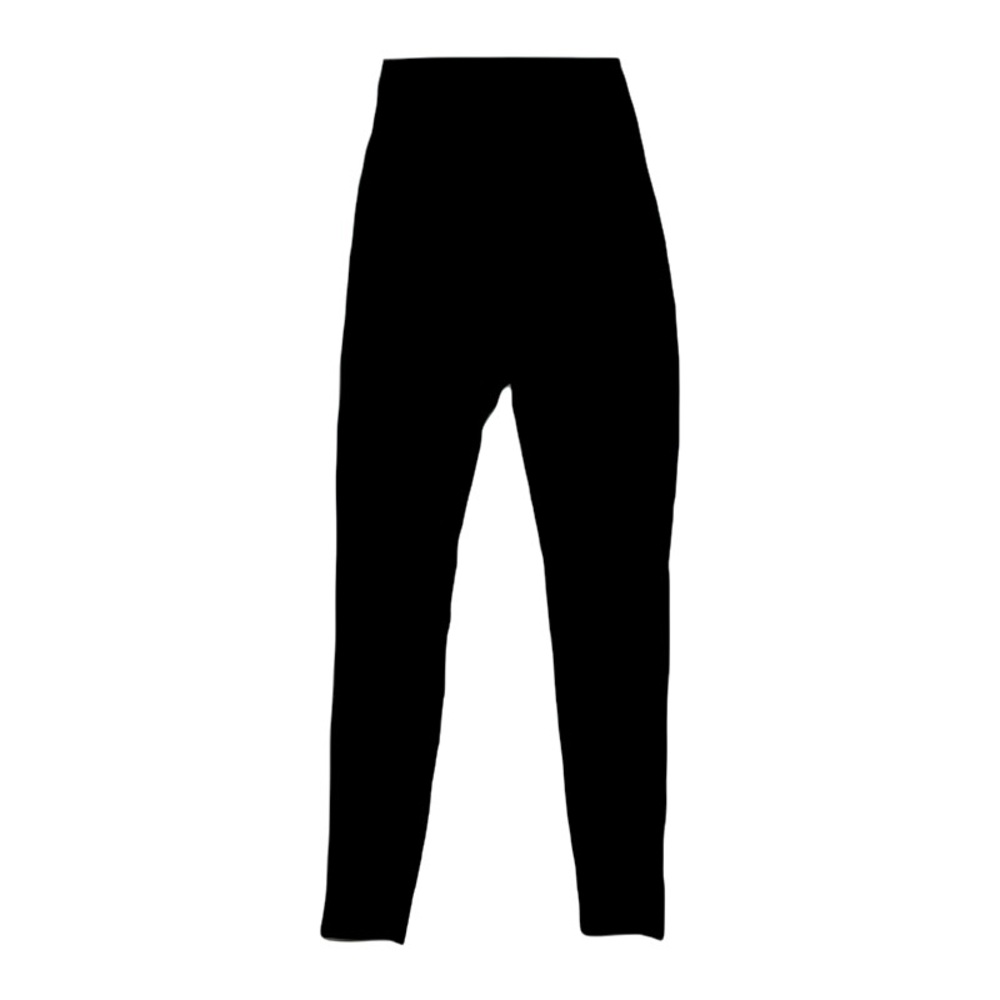BuffBunny Black Leggings with Stitch Paneling